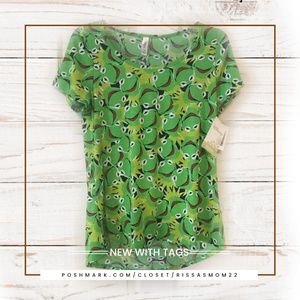LuLaRoe Disney Kermit The Frog Classic T NWT